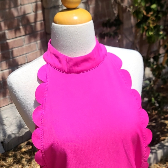 TCEC hot pink shift dress - Picture 2 of 8